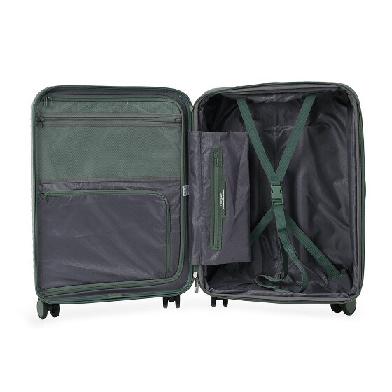 Hedgren Raku 4 ruedas Carrito 65.5 cm con pliegue de expansión