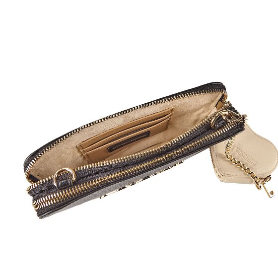 Love Moschino Heart Charm Bolsa de hombro Piel 20 cm