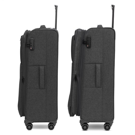 Redolz Essentials 12 LARGE 4 ruedas Trolley 79 cm Con fuelle expandible