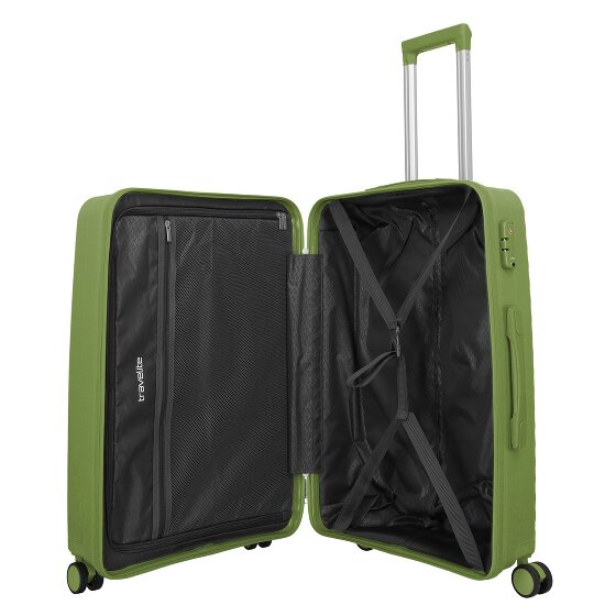 Travelite Pacific 4 ruedas Set de maletas 3 piezas