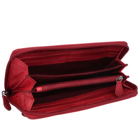 Jack Kinsky Cartera Nelson de cuero RFID 20 cm