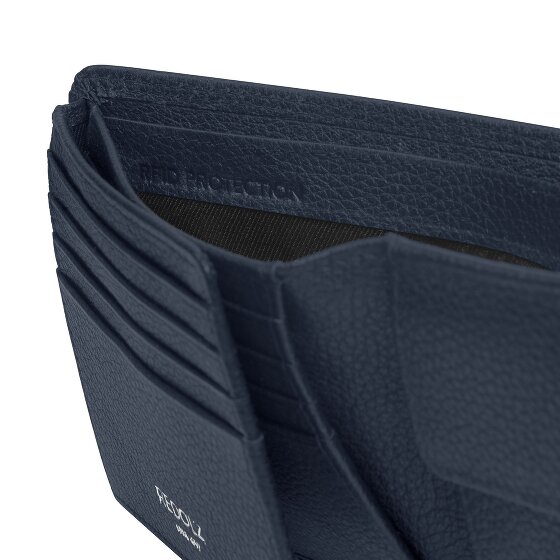 Redolz Cartera de piel Essentials QF RFID 12 cm desplegable