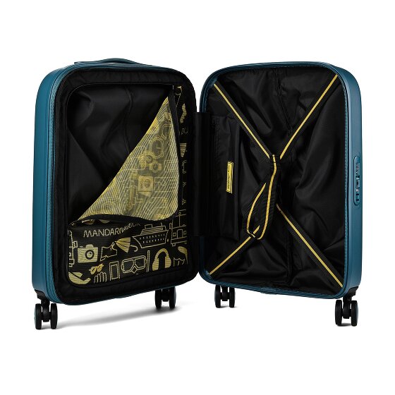 Mandarina Duck Logoduck + 4 ruedas Maletas de cabina S 55 cm