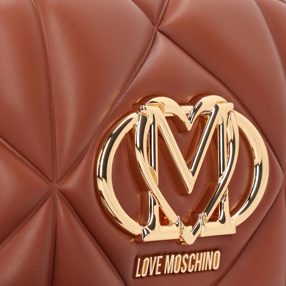 Love Moschino Embossed Bolsa de hombro 21 cm