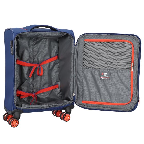 Roncato Trolley de cabina Crosslite de 4 ruedas 55 cm