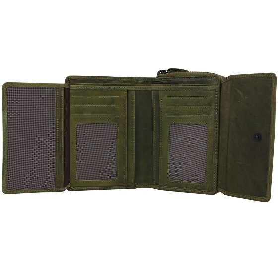 Jack Kinsky Risör Cartera Protección RFID Piel 14 cm