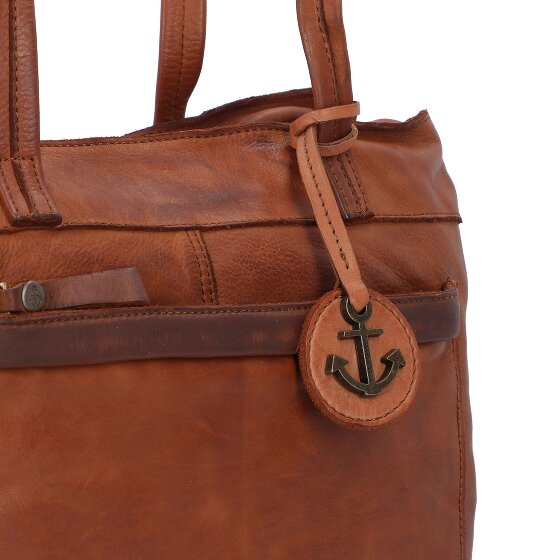Harbour 2nd Urban Poets Zea Bolsa de compras Piel natural 33 cm