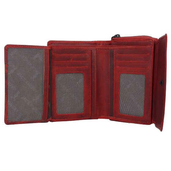 Jack Kinsky Risör Cartera Protección RFID Piel 14 cm