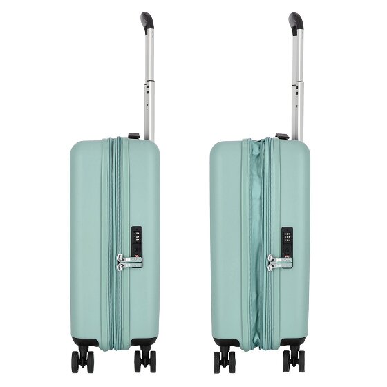 American Tourister Dynabelt 4 ruedas Carro de la cabina 55 cm con pliegue de expansión