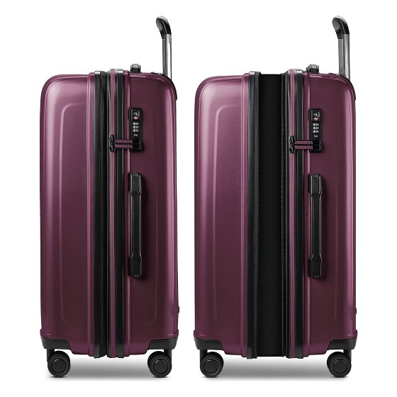 Redolz Essentials 14 4 ruedas Set de maletas 3 piezas Con fuelle expandible