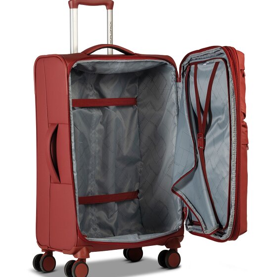 Worldpack Kyoto 4 ruedas Set de maletas 3 piezas Con fuelle expandible