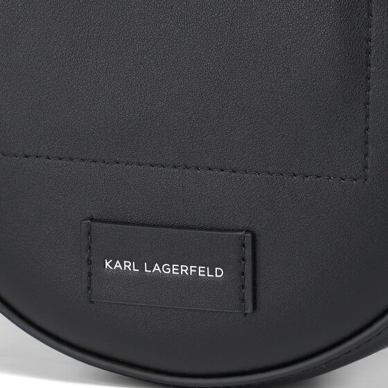 Karl Lagerfeld Circle Bolsa de hombro Piel 19 cm