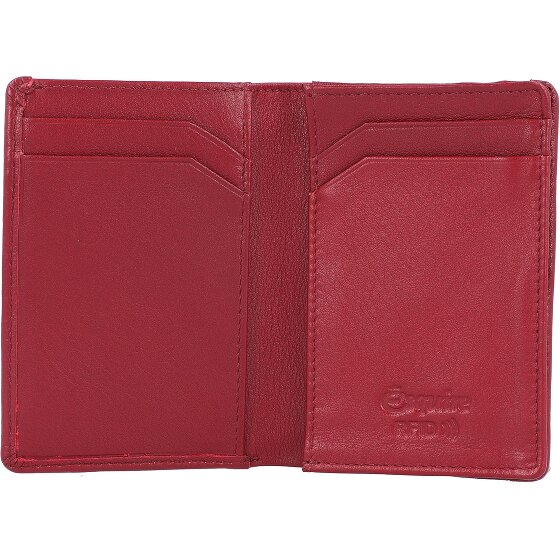 Esquire Funda para tarjetas de crédito Oslo de piel RFID 7,5 cm
