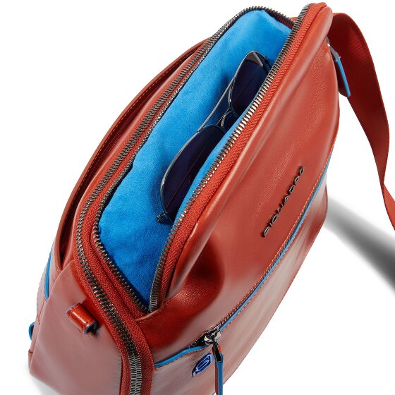 Piquadro Blue Square Bolsa de hombro Piel 27 cm