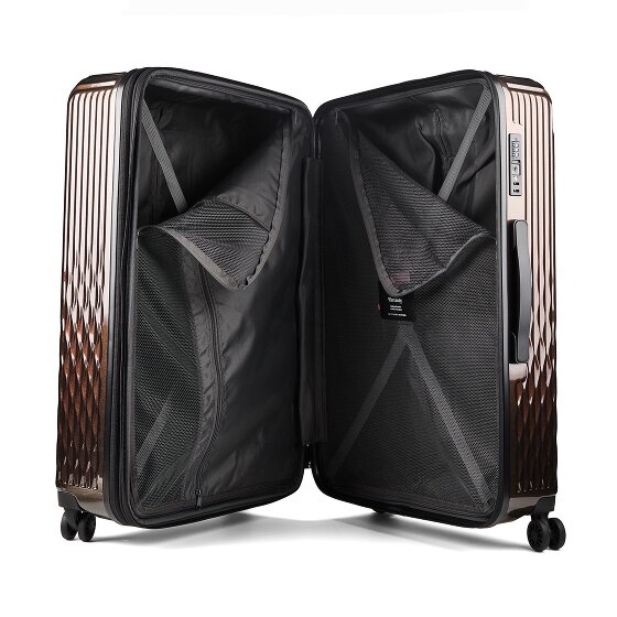 Pack Easy Flow 4 ruedas Trolley L 75 cm Con fuelle expandible