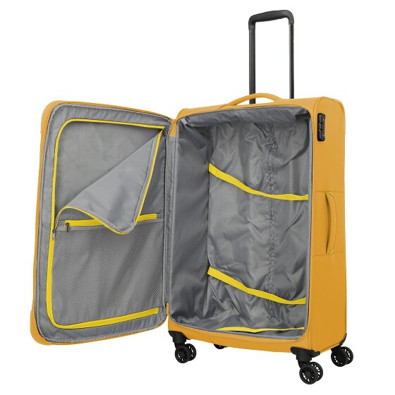 Travelite Umbria 4 ruedas Carrito L 77 cm con pliegue de expansión