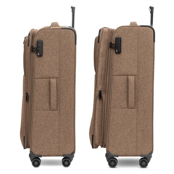 Redolz Essentials 12 LARGE 4 ruedas Carrito 79 cm con pliegue de expansión