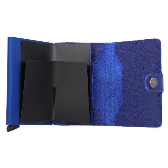 Secrid Miniwallet Crisple Funda para tarjetas de crédito Cartera de piel RFID 6,5 cm