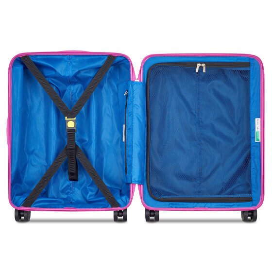 Delsey Paris x United Colors of Benetton Fabrica Trolley cabina 4 ruedas 55 cm
