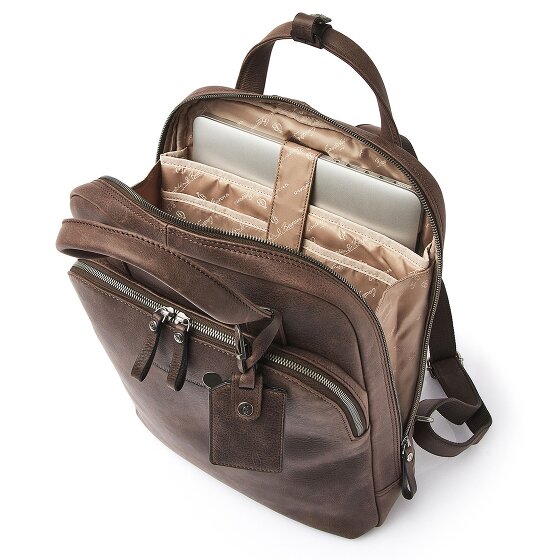 Castelijn & Beerens Carisma Mochila RFID Piel 40 cm Compartimento para portátil