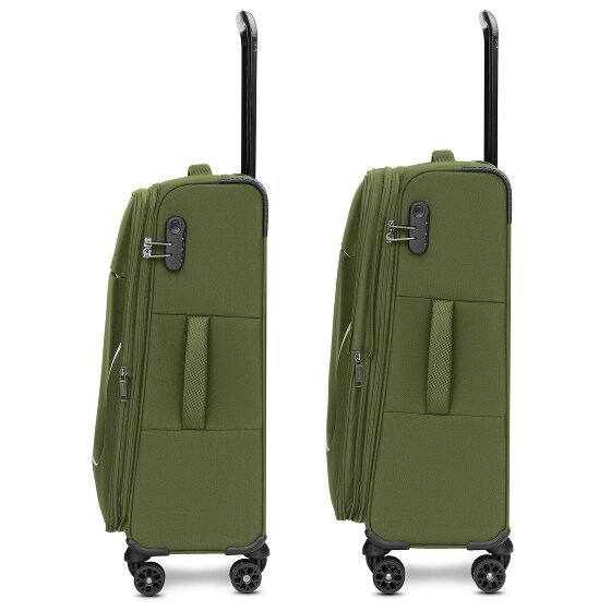 Stratic taska Trolley de 4 ruedas M 65 cm con pliegue extensible