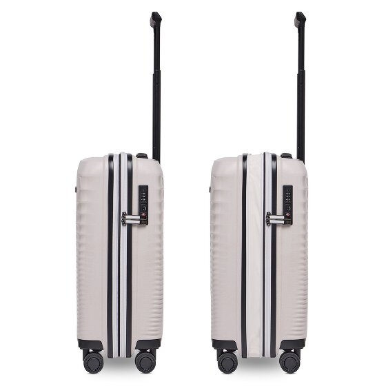 Farmhood Eco Edition 4 ruedas Carro de la cabina 55 cm con pliegue de expansión