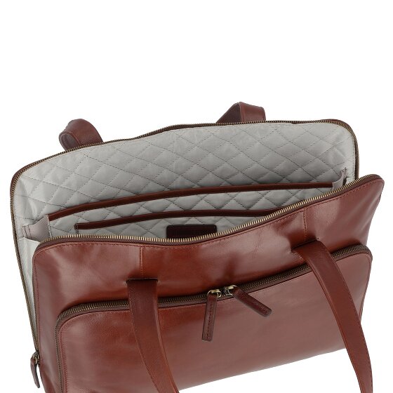 Leonhard Heyden Bolso bandolera Cambridge Piel 41 cm Compartimento para portátil