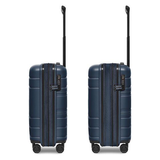 Redolz Essentials 11 4 ruedas Trolley de cabina 55 cm Con fuelle expandible