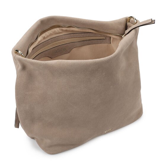 abro Ebony Bolsa de hombro Piel natural 39 cm