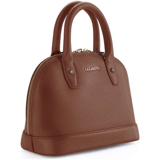 Lazarotti Bolso de piel de Bolonia Crossbody de piel 24 cm