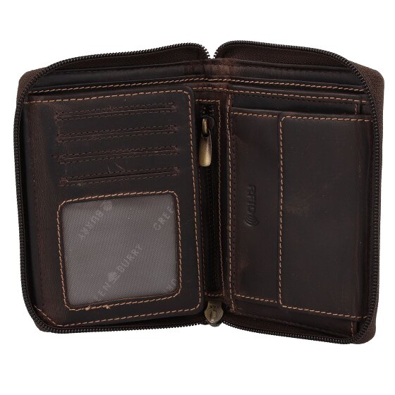 Greenburry Tornado Cartera Protección RFID Piel 10 cm