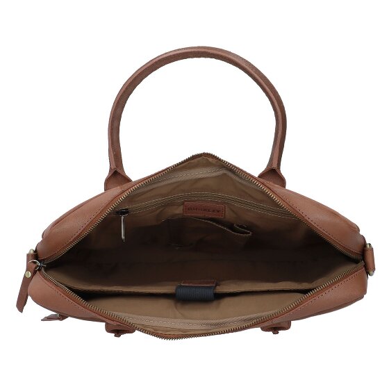 Burkely Vintage Jack Maletín Piel 37 cm Compartimento Portátil