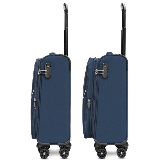 Stratic taska Trolley de cabina de 4 ruedas S 55 cm con pliegue extensible