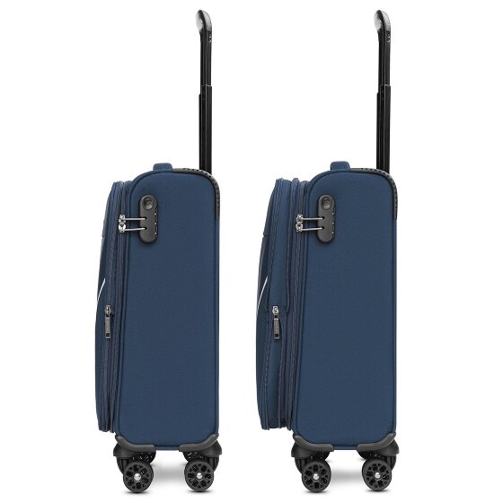 Stratic taska Trolley de cabina de 4 ruedas S 55 cm con pliegue extensible
