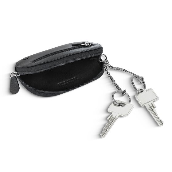 bugatti Black Magic Cartera de llaves Piel 11 cm