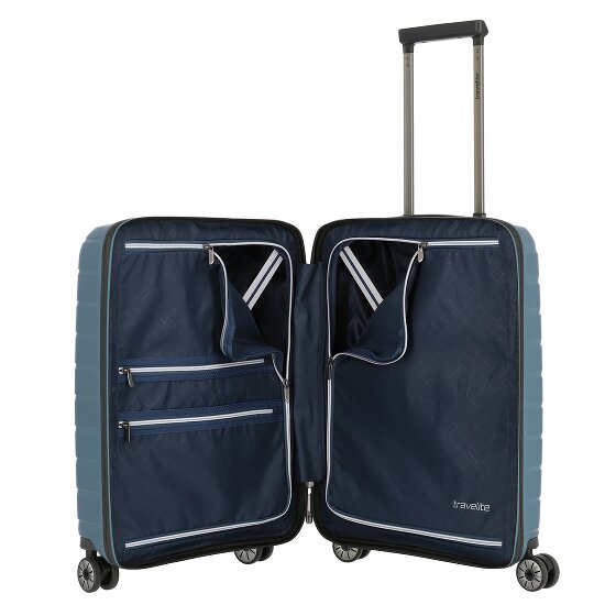 Travelite Air Base 4 ruedas Trolley de cabina 55 cm Compartimento para laptop