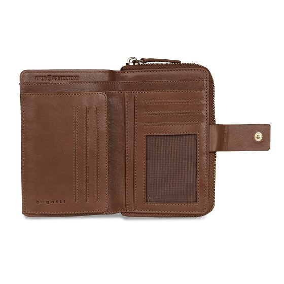 bugatti Noemi Cartera Protección RFID Piel 14 cm