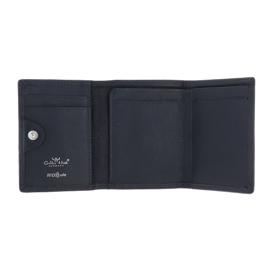 Golden Head Polo Cartera Bloqueo RFID Piel natural 10 cm