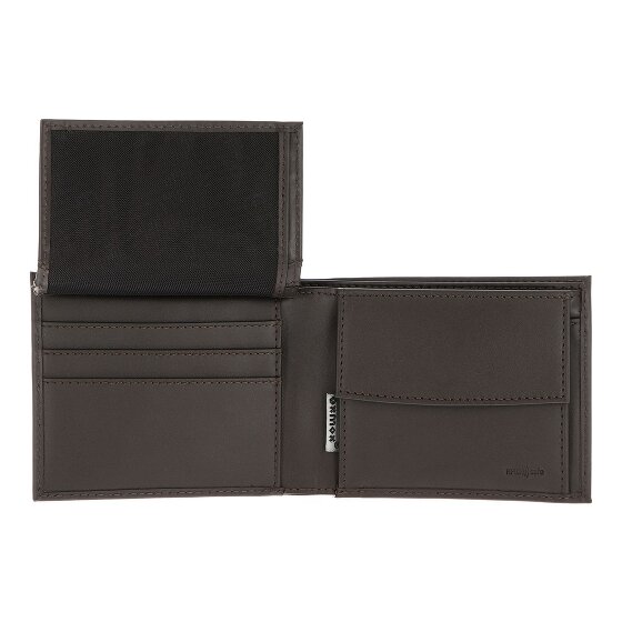 oxmox Leather Cartera Bloqueo RFID Piel natural 10 cm