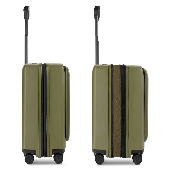 Porsche Design Voyager 3.0 4 ruedas Carro de la cabina S 55 cm Compartimento para el portátil con pliegue de expansión