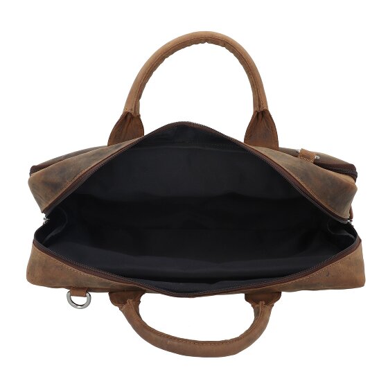 Plevier Retro Colmar Maletín Piel 40 cm Compartimento para el portátil