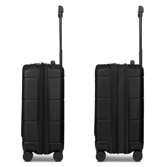 Police London 4 ruedas Trolley de cabina 55 cm Compartimento para laptop Con fuelle expandible