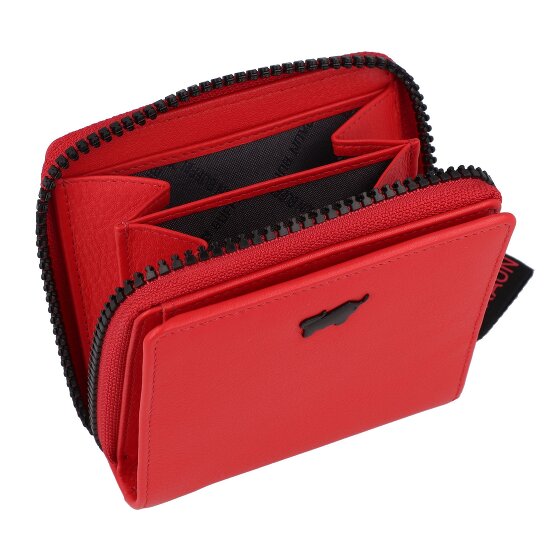 Braun Büffel Capri Cartera Protección RFID Piel 11 cm