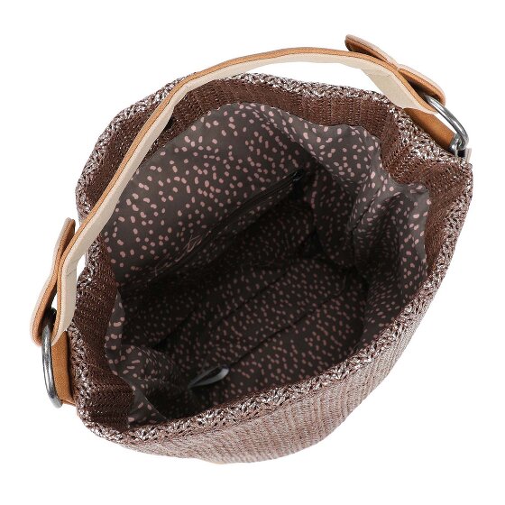 Fritzi aus Preußen Limited Painted Straw Bolsa de hombro 27 cm