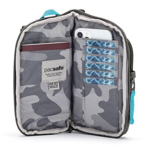 Pacsafe GO antirrobo Tech Mini Bag bandolera RFID 12 cm