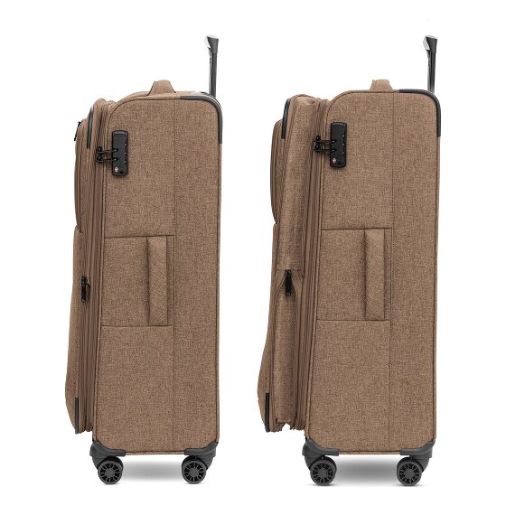 Redolz Essentials 12 LARGE 4 ruedas Trolley 79 cm Con fuelle expandible