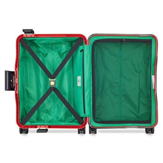 Delsey Paris x United Colors of Benetton Color Block Hardside Trolley de cabina de 4 ruedas 55 cm