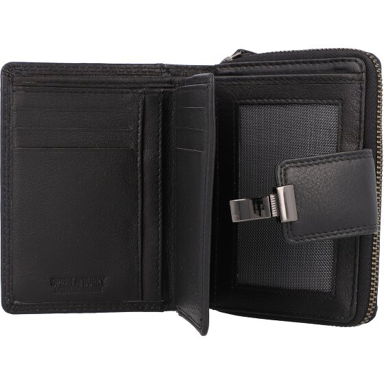 Greenburry Cartera de cuero esponjoso 9,5 cm