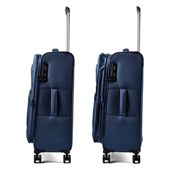 Cocoono Mauritius 4 ruedas Carrito M 70 cm con pliegue de expansión