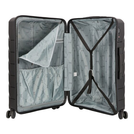 d&n Travel Line 4100 4 ruedas Carrito L 74 cm